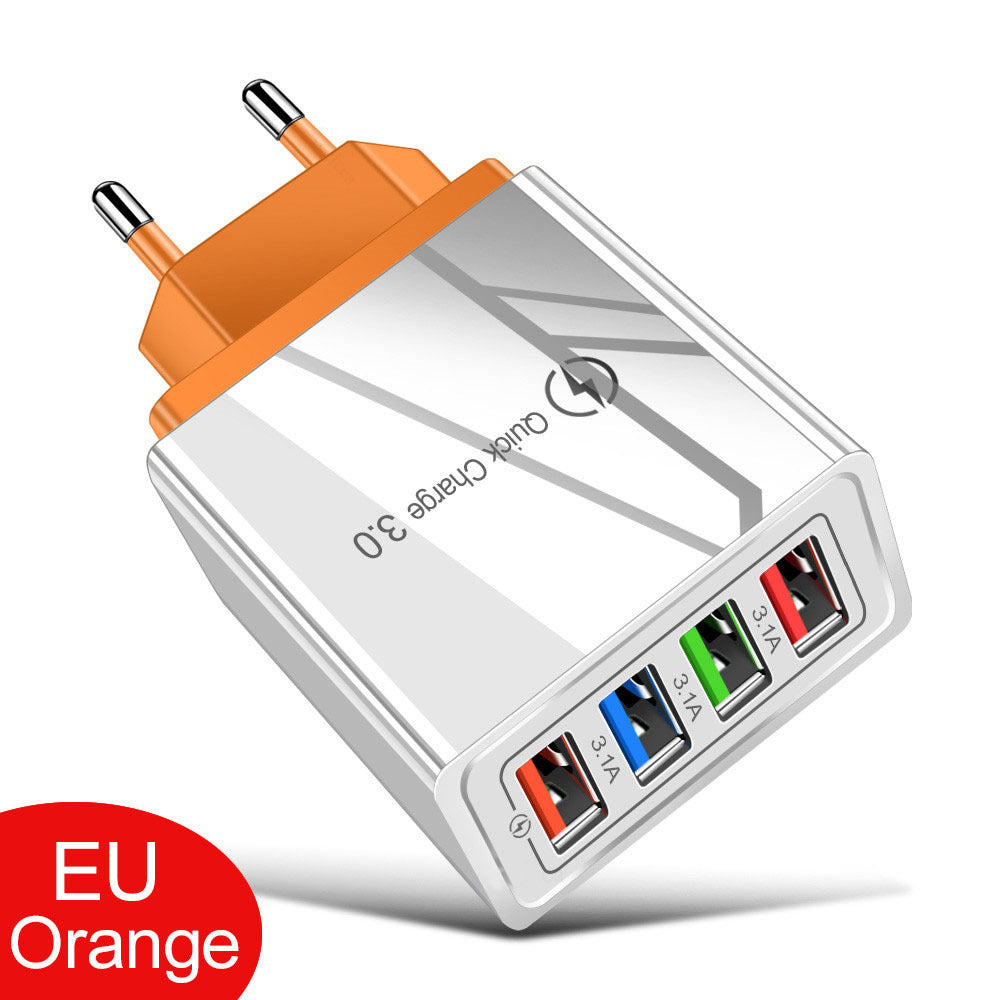 Luminous Color Mobile Phone Charging Head Intelligent 3A Luminous Color Mobile Phone Charging Head Intelligent 3A
